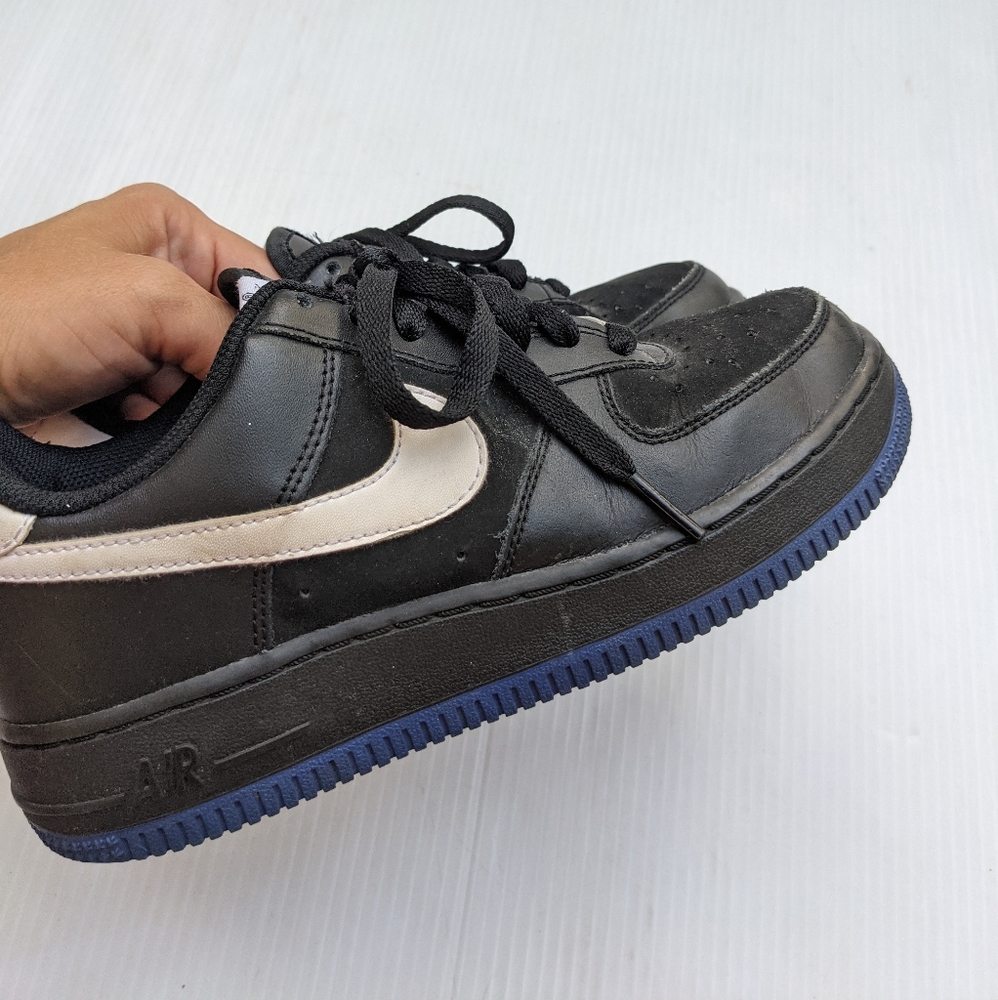 NIKE Air Force 1 youth sneakers black/white - Picture 9 of 9